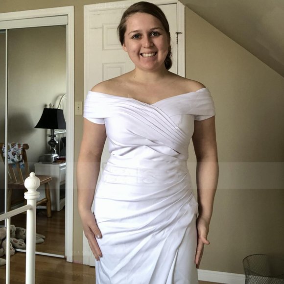 Our Off-The- Shoulder Beauty Queen Dress with Ruff